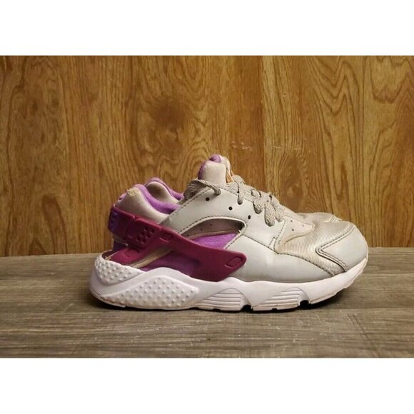 Nike Other - Nike Air Huarache Run Athletic Shoes Youth Size 1Y Gray Purple